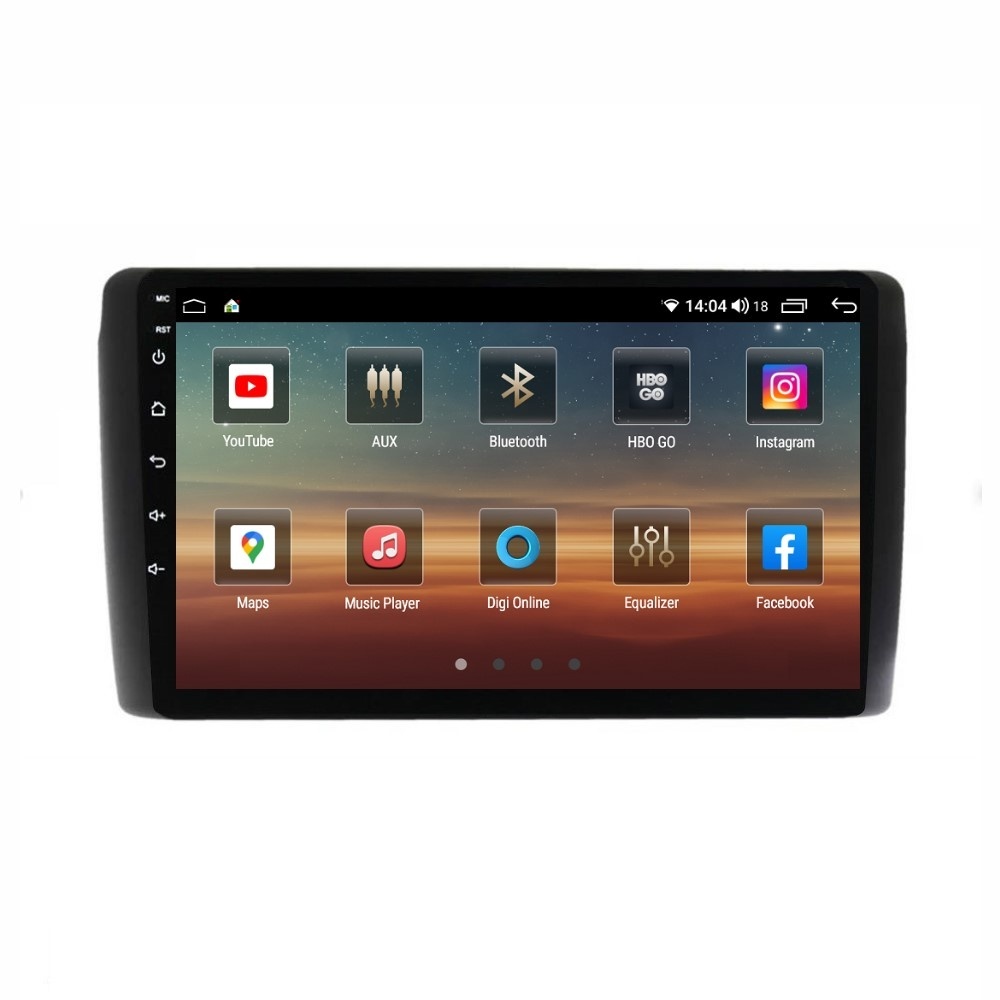 Navigatie dedicata cu Android Nissan Leaf I 2010 - 2017, 6GB RAM, Radio GPS Dual Zone, Display HD QLED 9