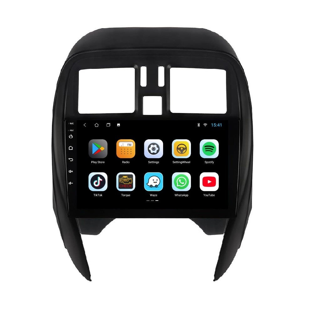 Navigatie dedicata cu Android Nissan Micra IV 2014 - 2017, 1GB RAM, Radio GPS Dual Zone, Display HD IPS 9