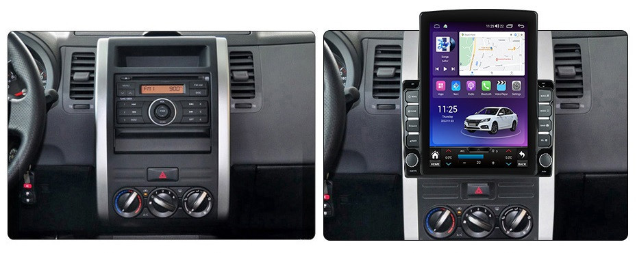 Navigatie dedicata cu Android Nissan X-Trail T31 2007 - 2014, 8GB RAM, Radio GPS Dual Zone, Touchscreen IPS 9.7