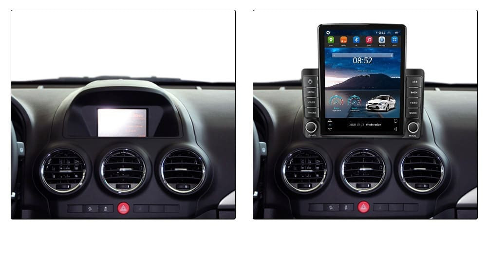 Navigatie dedicata cu Android Opel Antara 2006 - 2017, 2GB RAM, Radio GPS Dual Zone, Touchscreen IPS 9.7