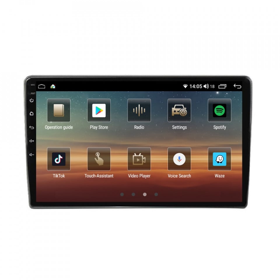 Navigatie dedicata cu Android Opel Combo C 2001 - 2012, 8GB RAM, Radio GPS Dual Zone, Display HD QLED 9