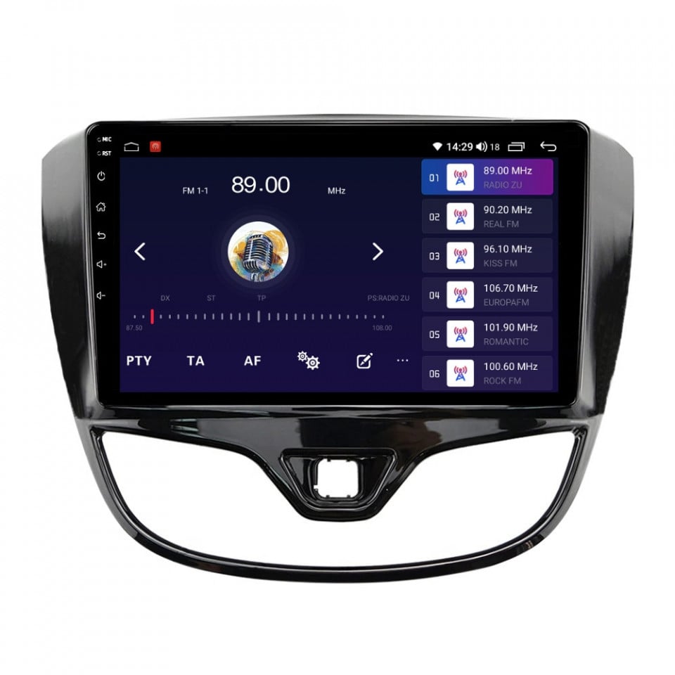 Navigatie dedicata cu Android Opel Karl 2015 - 2019, 6GB RAM, Radio GPS Dual Zone, Display HD QLED 9