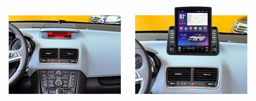 Navigatie dedicata cu Android Opel Meriva B 2010 - 2017, 4GB RAM, Radio GPS Dual Zone, Touchscreen IPS 9.7