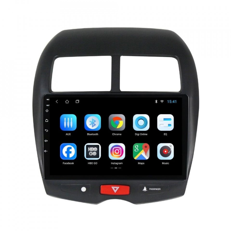 Navigatie dedicata cu Android Peugeot 4008 2012 - 2017, 2GB RAM, Radio GPS Dual Zone, Display HD IPS 10