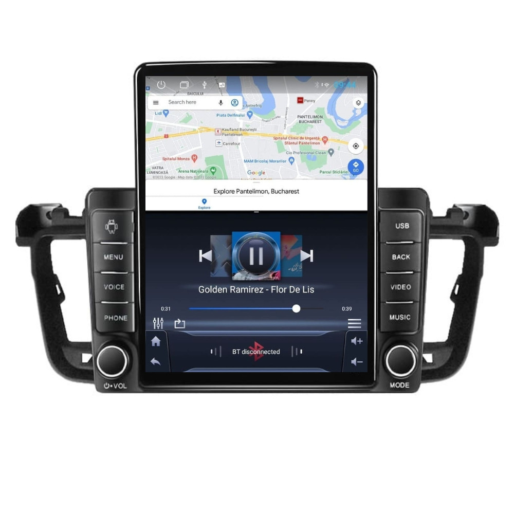 Navigatie dedicata cu Android Peugeot 508 I 2010 - 2018, 2GB RAM, Radio GPS Dual Zone, Touchscreen IPS 9.7