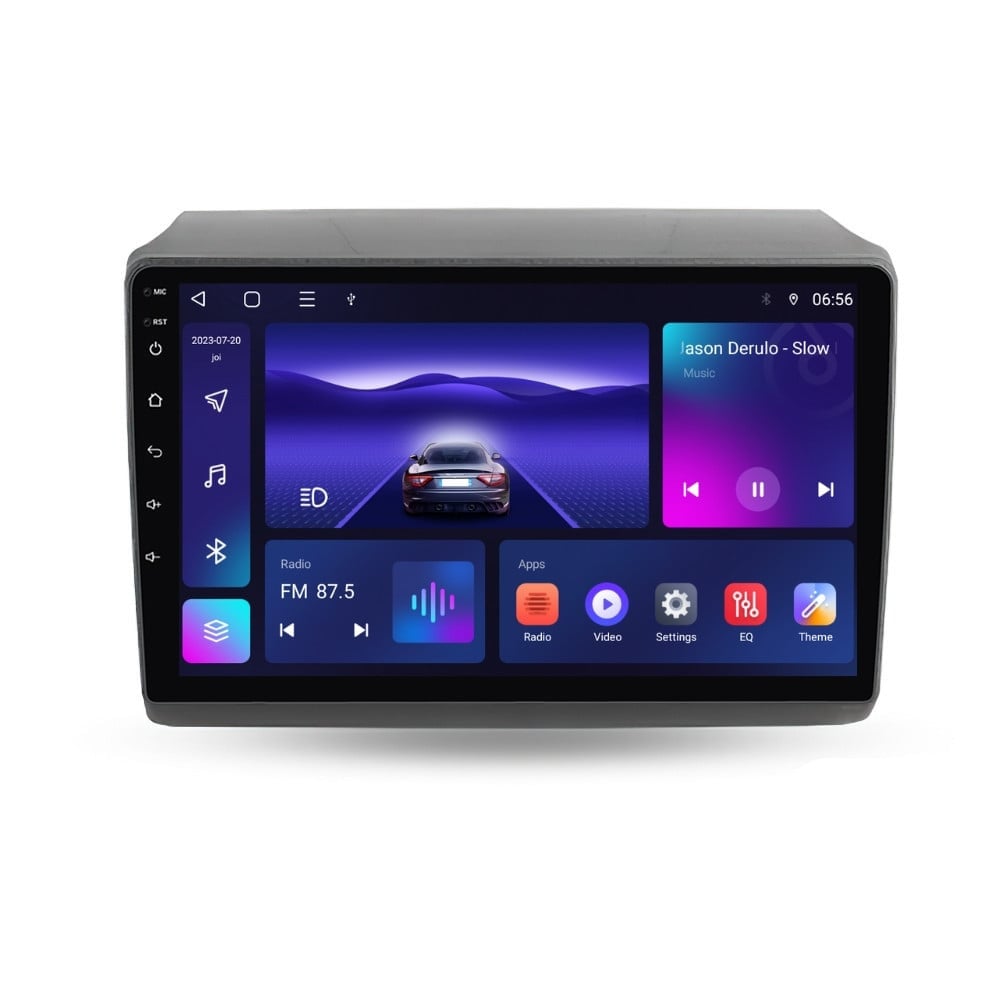 Navigatie dedicata cu Android Peugeot Boxer dupa 2006 cu navigatie originala, 2GB RAM, Radio GPS Dual Zone, Display HD QLED 9