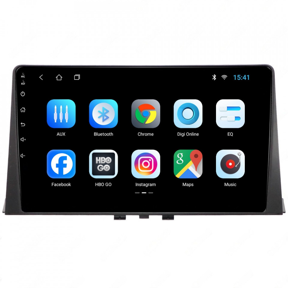 Navigatie dedicata cu Android Peugeot Partner dupa 2018, 1GB RAM, Radio GPS Dual Zone, Display HD IPS 10