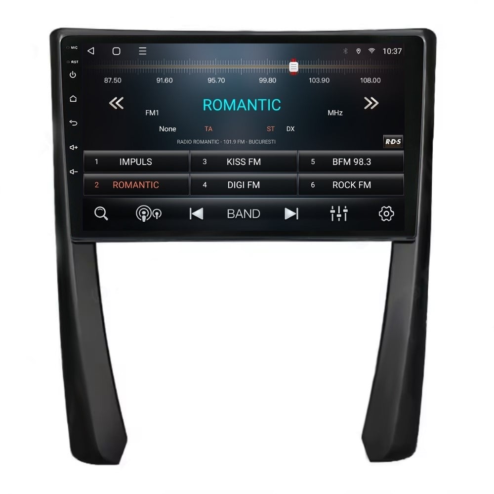 Navigatie dedicata cu Android Porsche 911 2009 - 2013, 3GB RAM, Radio GPS Dual Zone, Display HD QLED 9