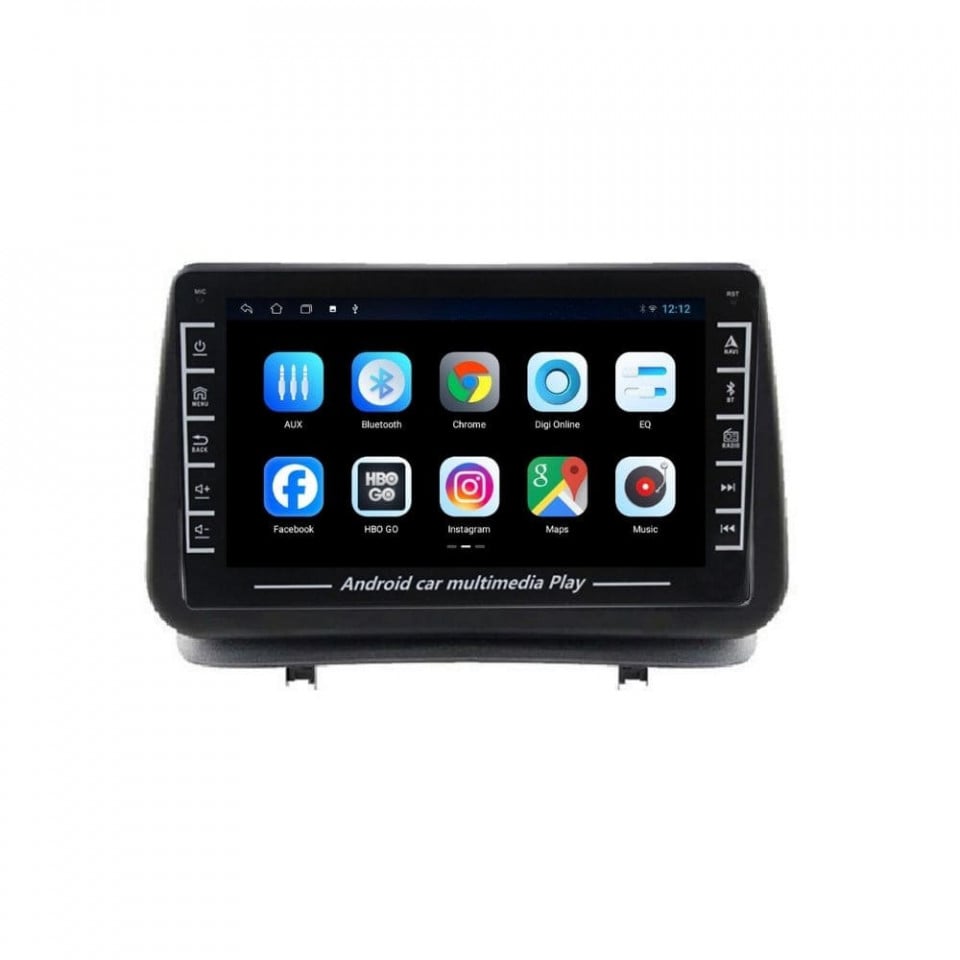 Navigatie dedicata cu Android Renault Clio III 2005 - 2012, 1GB RAM, Radio GPS Dual Zone, Display HD IPS 8