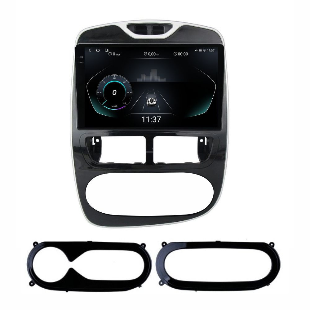 Navigatie dedicata cu Android Renault Clio IV 2012 - 2019, 12GB RAM, Radio GPS Dual Zone, Display 2K QLED 10.36