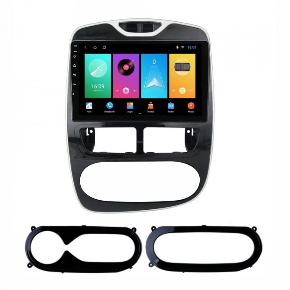 Navigatie dedicata cu Android Renault Clio IV 2012 - 2019, 2GB RAM, Radio GPS Dual Zone, Display HD IPS 10