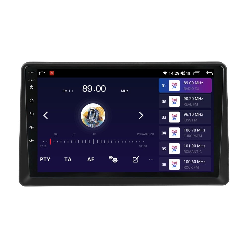 Navigatie dedicata cu Android Renault Express dupa 2021, 4GB RAM, Radio GPS Dual Zone, Display HD QLED 9