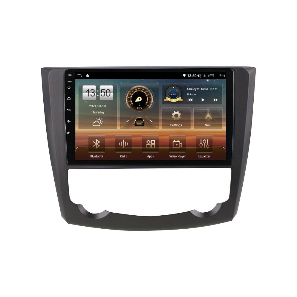 Navigatie dedicata cu Android Renault Kadjar 2015 - 2018, 2GB RAM, Radio GPS Dual Zone, Display HD QLED 9