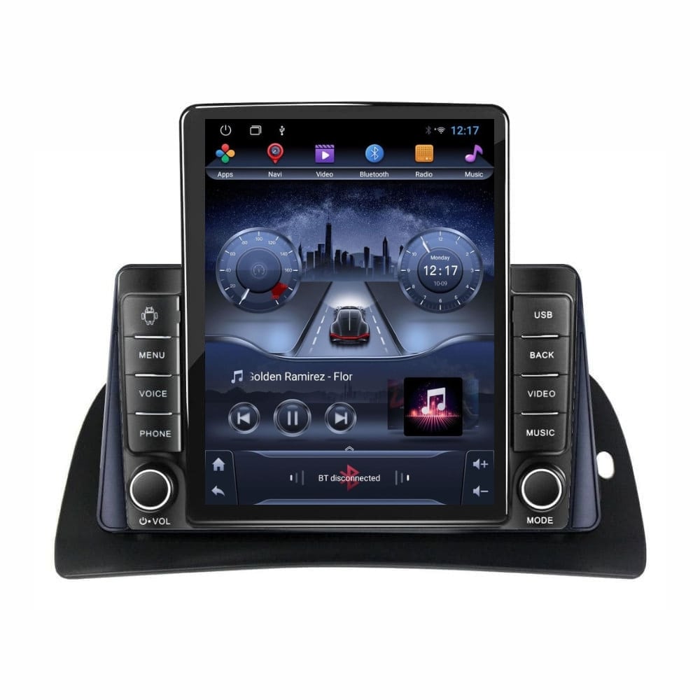 Navigatie dedicata cu Android Renault Kangoo II 2014 - 2021, 1GB RAM, Radio GPS Dual Zone, Touchscreen IPS 9.7