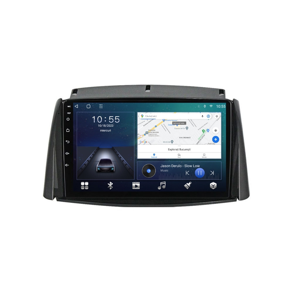 Navigatie dedicata cu Android Renault Koleos 2008 - 2016, 2GB RAM, Radio GPS Dual Zone, Display HD QLED 9