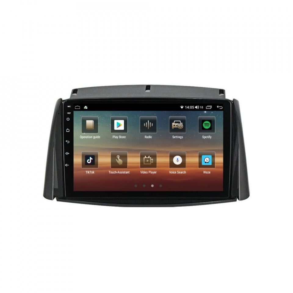 Navigatie dedicata cu Android Renault Koleos 2008 - 2016, 6GB RAM, Radio GPS Dual Zone, Display HD QLED 9