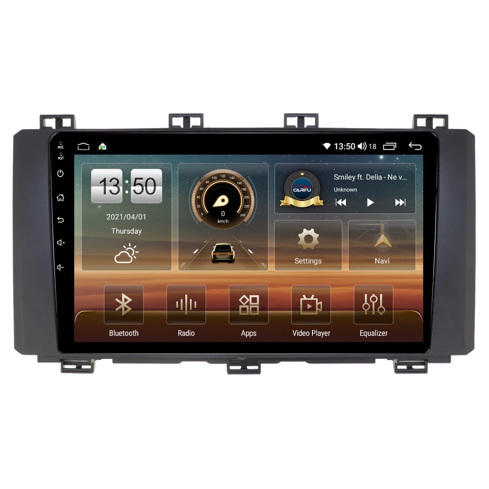 Navigatie dedicata cu Android Seat Ateca dupa 2016, 2GB RAM, Radio GPS Dual Zone, Display HD QLED 9
