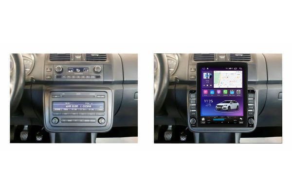 Navigatie dedicata cu Android Skoda Roomster 2006 - 2015, 8GB RAM, Radio GPS Dual Zone, Touchscreen IPS 9.7