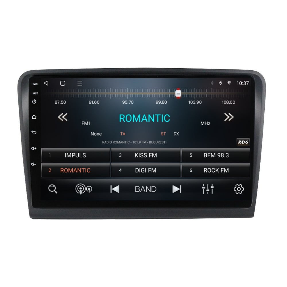 Navigatie dedicata cu Android Skoda Superb II 2008 - 2015, 3GB RAM, Radio GPS Dual Zone, Display HD QLED 10