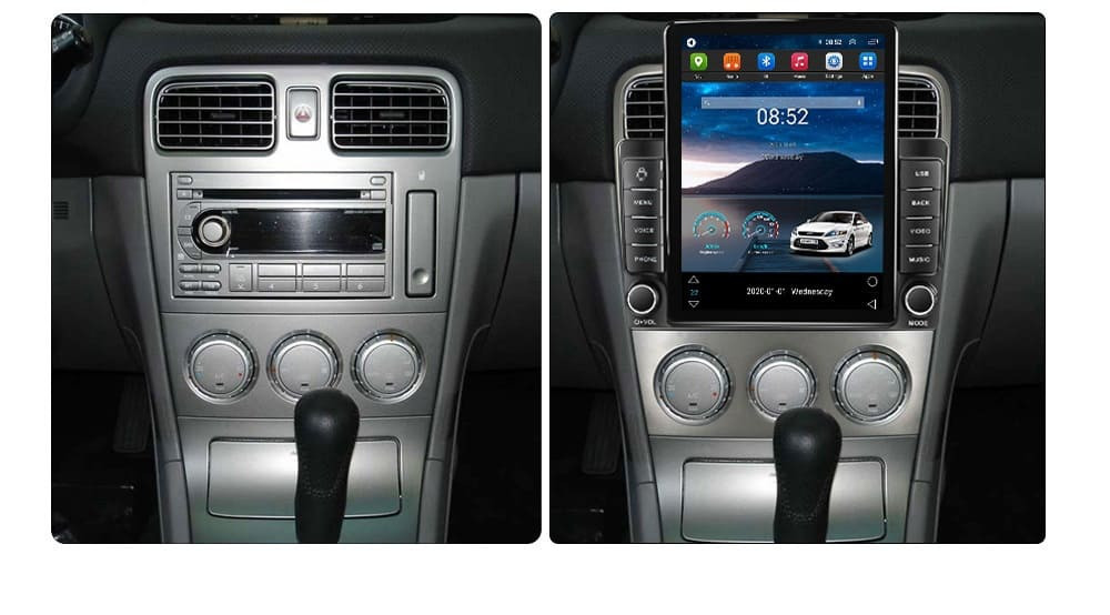 Navigatie dedicata cu Android Subaru Forester 2002 - 2008, 1GB RAM, Radio GPS Dual Zone, Touchscreen IPS 9.7