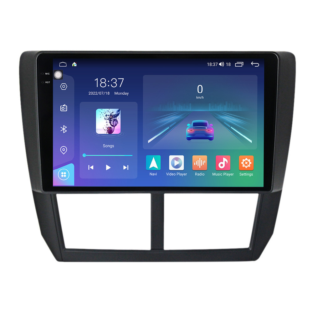 Navigatie dedicata cu Android Subaru Forester 2008 - 2013, 8GB RAM, Radio GPS Dual Zone, Display 2K QLED 9.5