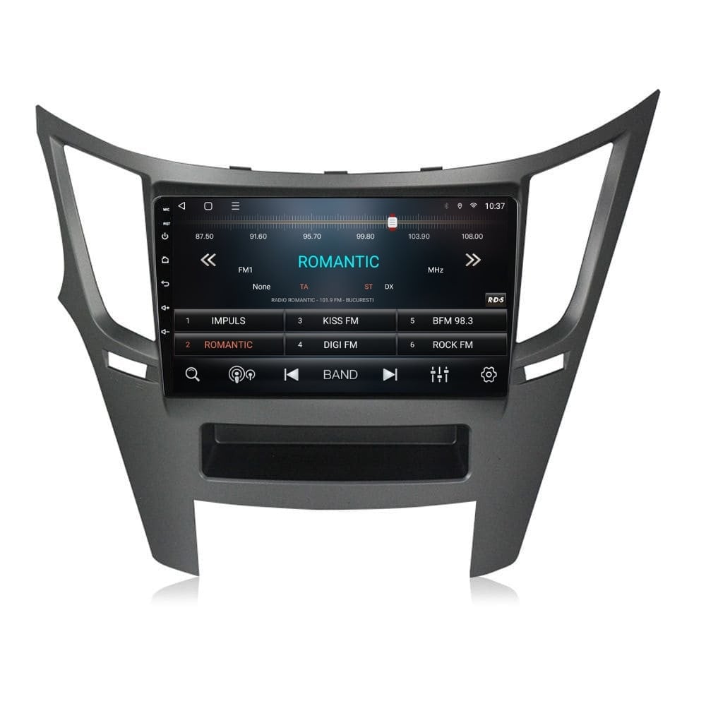 Navigatie dedicata cu Android Subaru Outback / Legacy 2009 - 2014, 3GB RAM, Radio GPS Dual Zone, Display HD QLED 9