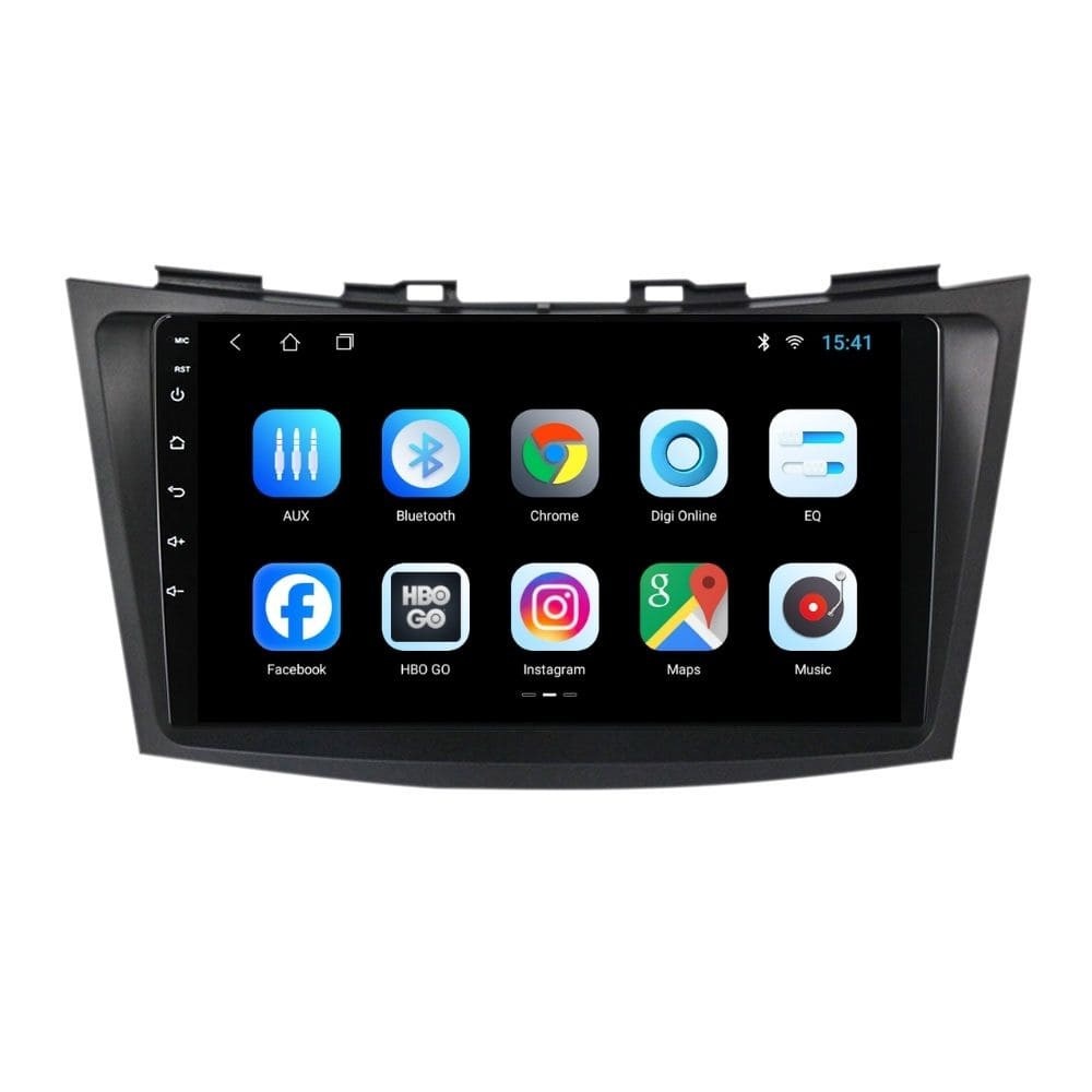Navigatie dedicata cu Android Suzuki Swift IV 2010 - 2017, 2GB RAM, Radio GPS Dual Zone, Display HD IPS 9" Touchscreen, Internet Wi-Fi, Bluetooth, MirrorLink, USB - Imagine 2