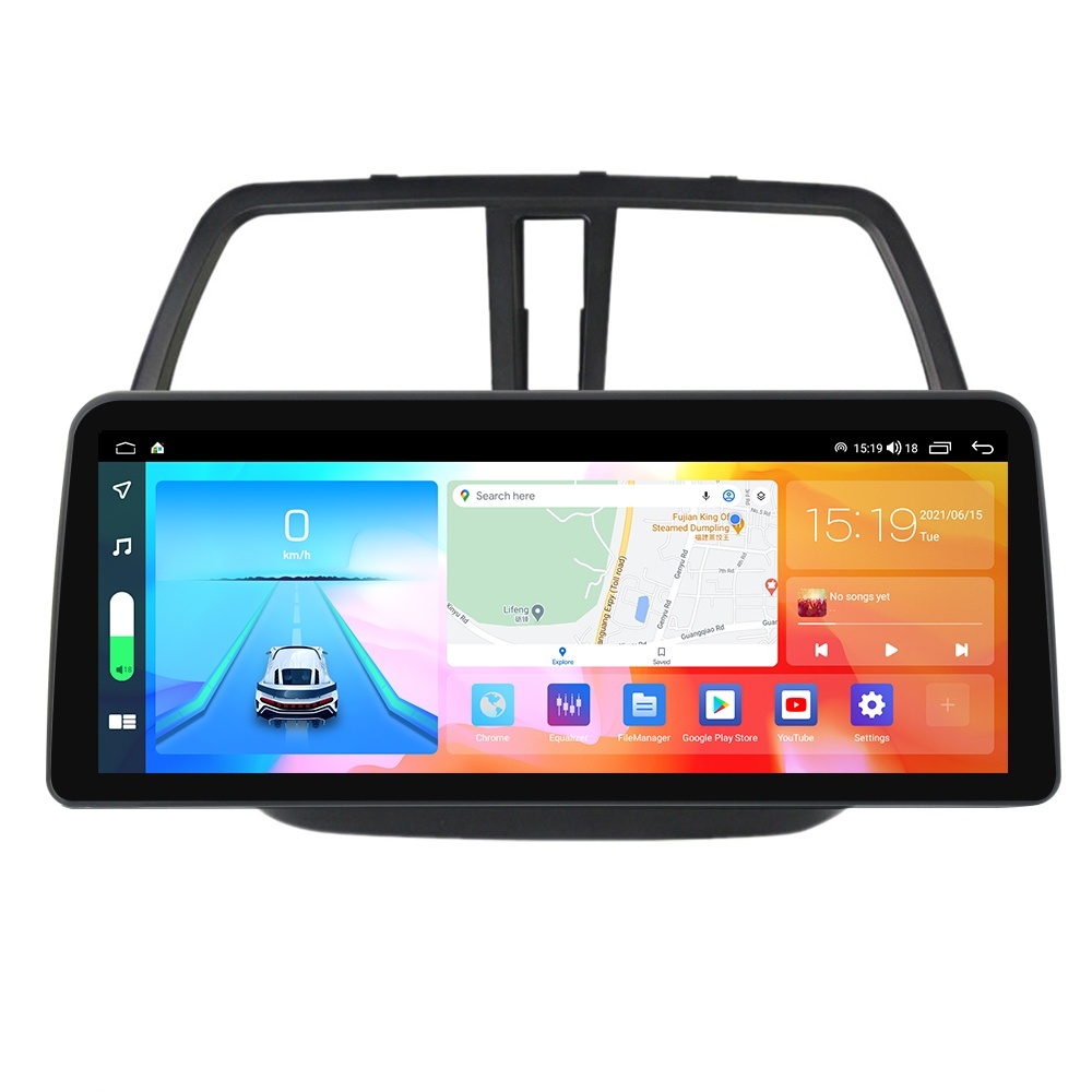 Navigatie dedicata cu Android Suzuki SX4 S-Cross dupa 2013, 4GB RAM, Radio GPS Dual Zone, Display QLED 12.3