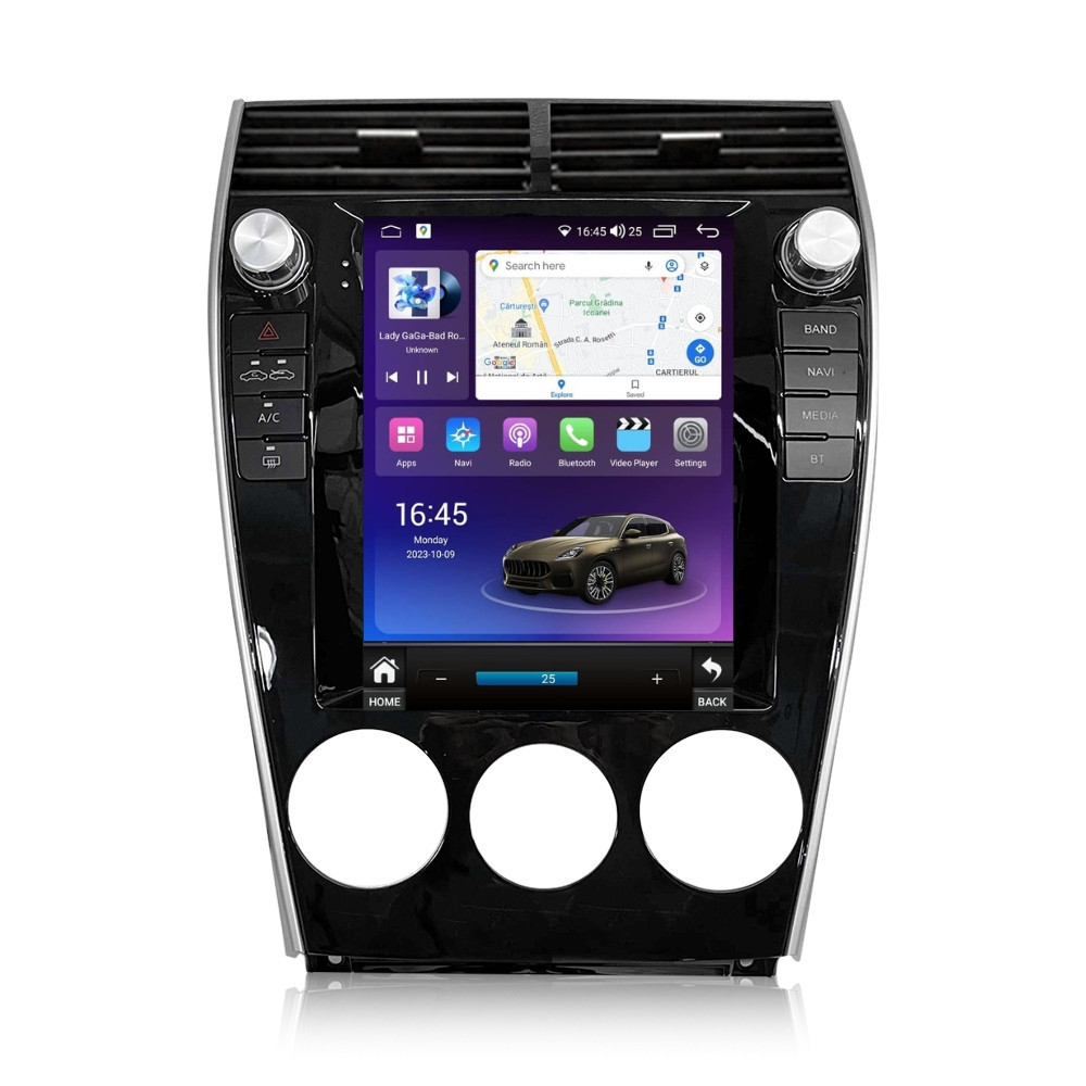 Navigatie dedicata cu Android tip tesla Mazda 6 2002 - 2008, 8GB RAM, Radio GPS Dual Zone, Touchscreen IPS 9.7