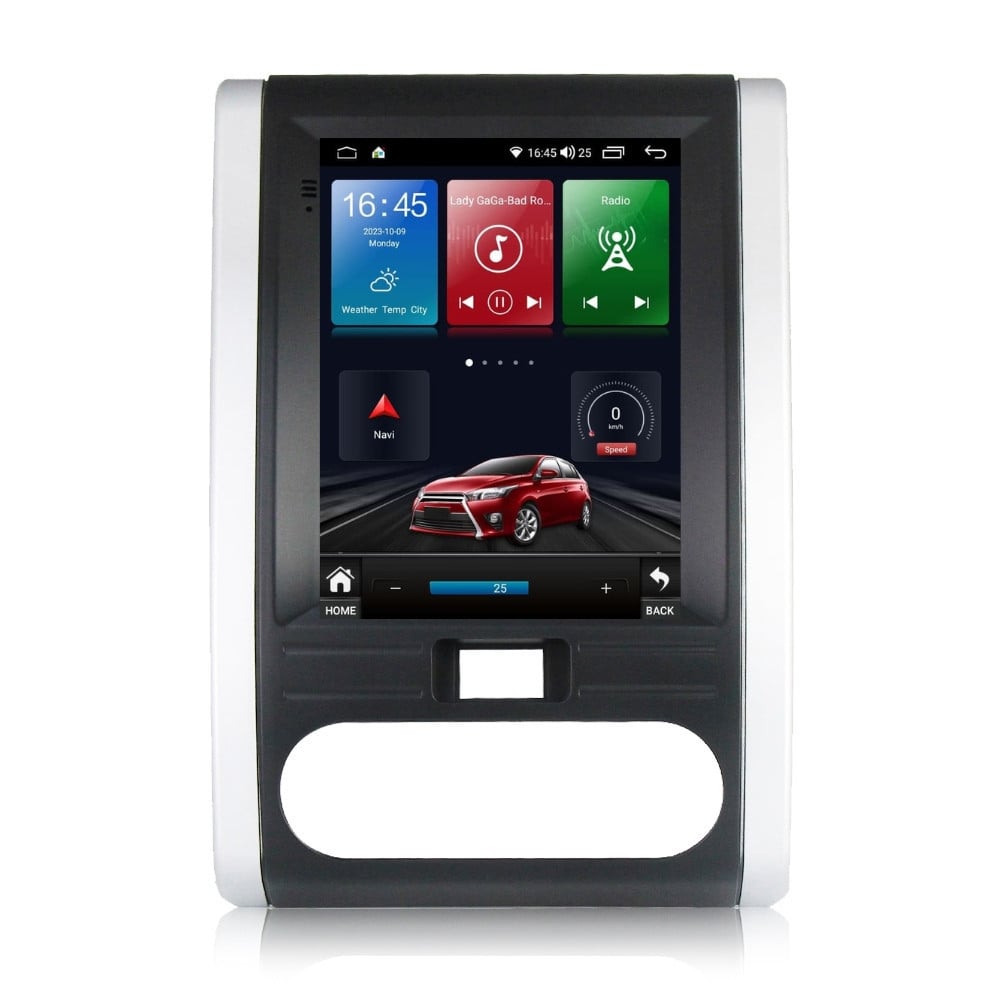 Navigatie dedicata cu Android tip tesla Nissan X-Trail T31 2007 - 2014, 8GB RAM, Radio GPS Dual Zone, Touchscreen IPS 9.7