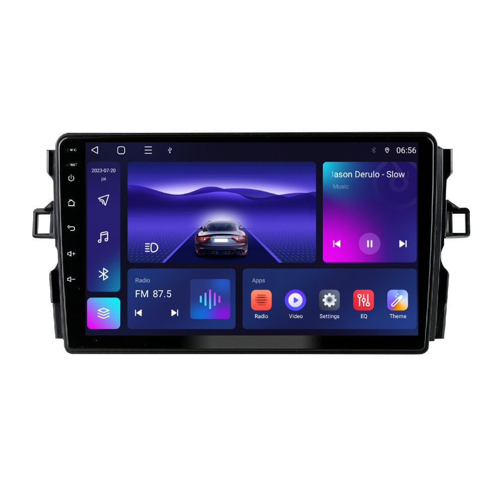 Navigatie dedicata cu Android Toyota Auris 2006 - 2012, 2GB RAM, Radio GPS Dual Zone, Display HD QLED 9