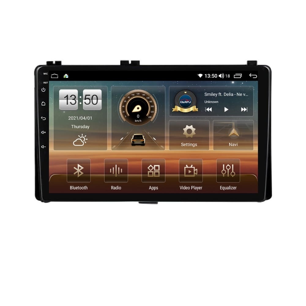 Navigatie dedicata cu Android Toyota Auris 2015 - 2019, 2GB RAM, Radio GPS Dual Zone, Display HD QLED 9