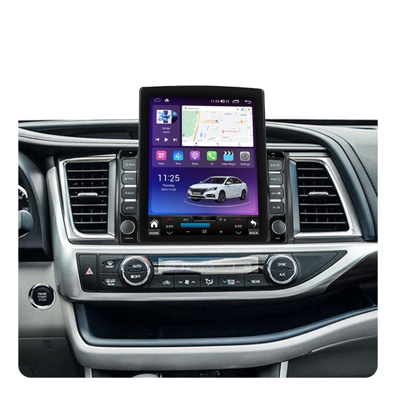 Navigatie dedicata cu Android Toyota Highlander 2013 - 2021, 4GB RAM, Radio GPS Dual Zone, Touchscreen IPS 9.7