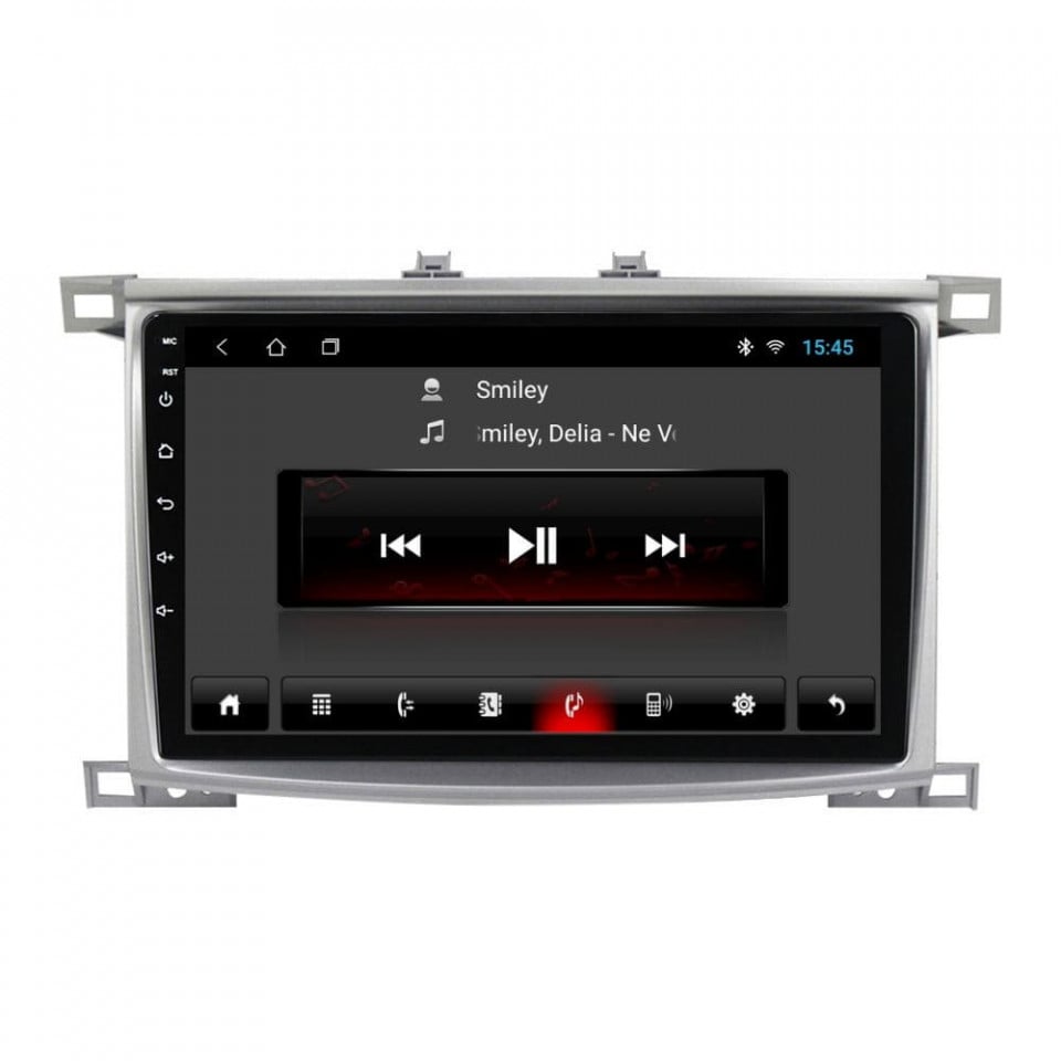 Navigatie dedicata cu Android Toyota Land Cruiser J100 2002 - 2008, 2GB RAM, Radio GPS Dual Zone, Display HD IPS 10