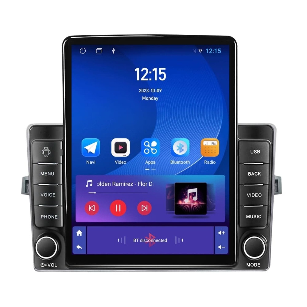 Navigatie dedicata cu Android Toyota Verso 2009 - 2018, 2GB RAM, Radio GPS Dual Zone, Touchscreen IPS 9.7" HD tip Tesla, Internet Wi-Fi, Bluetooth, MirrorLink, USB - Imagine 2