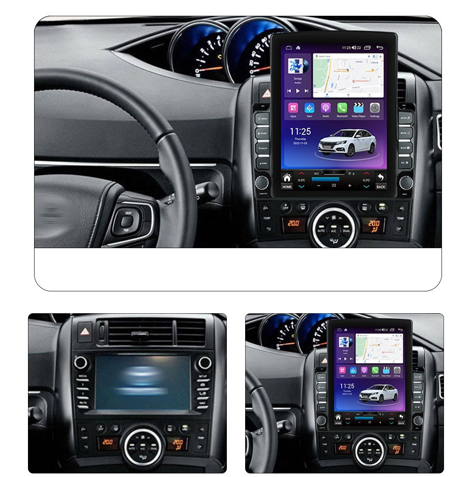 Navigatie dedicata cu Android Toyota Verso 2009 - 2018, 4GB RAM, Radio GPS Dual Zone, Touchscreen IPS 9.7