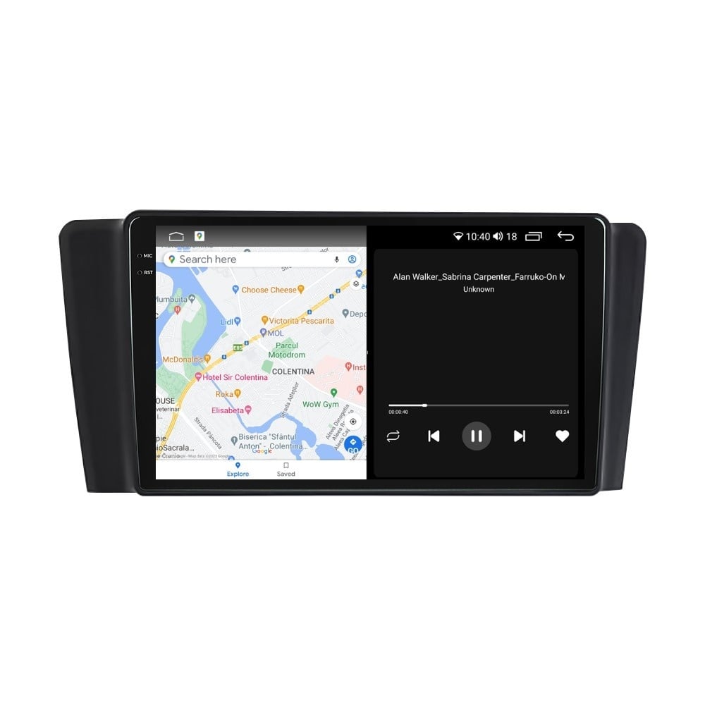 Navigatie dedicata cu Android Volvo S60 I 2000 - 2004, 8GB RAM, Radio GPS Dual Zone, Display 2K QLED 9.5