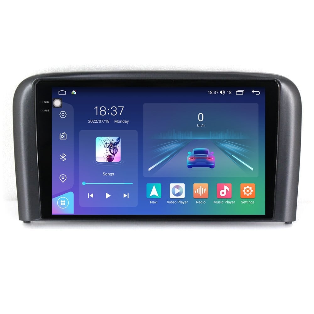 Navigatie dedicata cu Android Volvo S80 I 2004 - 2006, 8GB RAM, Radio GPS Dual Zone, Display 2K QLED 9.5