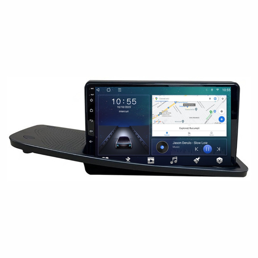 Navigatie dedicata cu Android Volvo S80 II 2006 - 2012 cu navigatie originala, 2GB RAM, Radio GPS Dual Zone, Display HD QLED 9