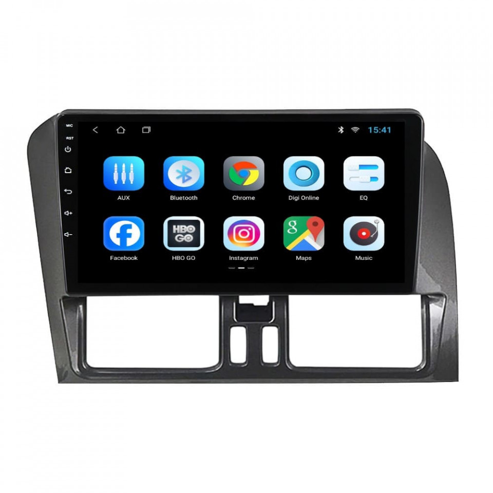 Navigatie dedicata cu Android Volvo XC60 I 2008 - 2013, 2GB RAM, Radio GPS Dual Zone, Display HD IPS 9