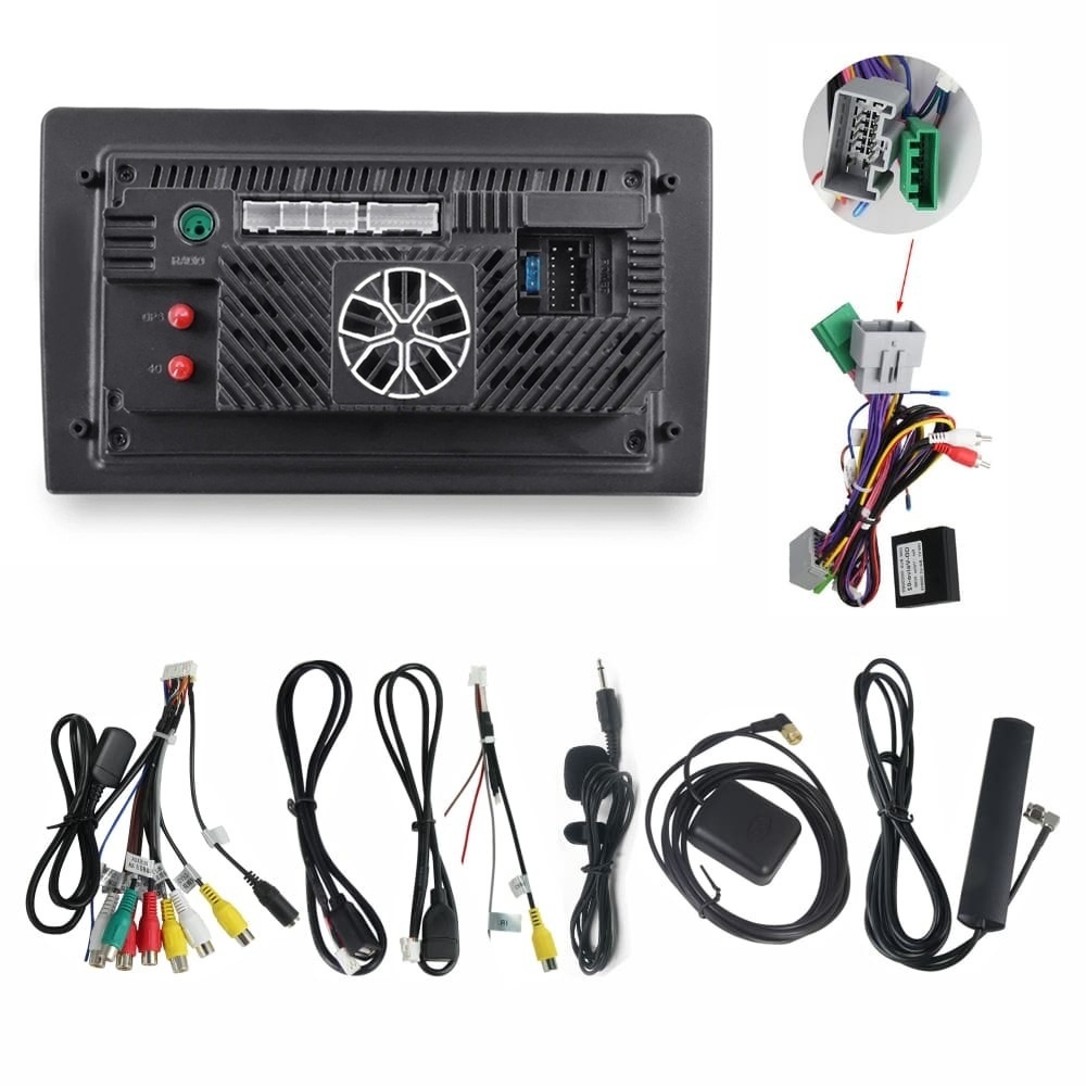 Navigatie dedicata cu Android Volvo XC90 I 2002 - 2015, 4GB RAM, Radio GPS Dual Zone, Display HD QLED 9" Touchscreen, Internet Wi-Fi si slot SIM 4G, Bluetooth, MirrorLink, USB - Imagine 5
