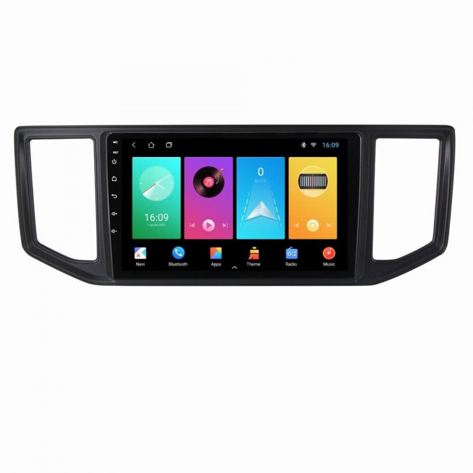 Navigatie dedicata cu Android VW Crafter dupa 2016, 2GB RAM, Radio GPS Dual Zone, Display HD IPS 10