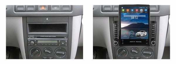 Navigatie dedicata cu Android VW Golf IV 1997 - 2005, 2GB RAM, Radio GPS Dual Zone, Touchscreen IPS 9.7