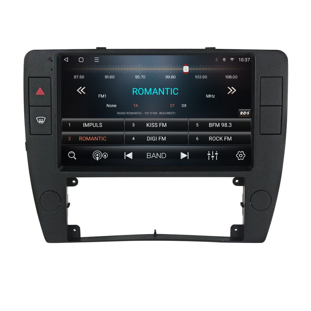 Navigatie dedicata cu Android VW Passat B5.5 2001 - 2005, 2GB RAM, Radio GPS Dual Zone, Display HD QLED 9