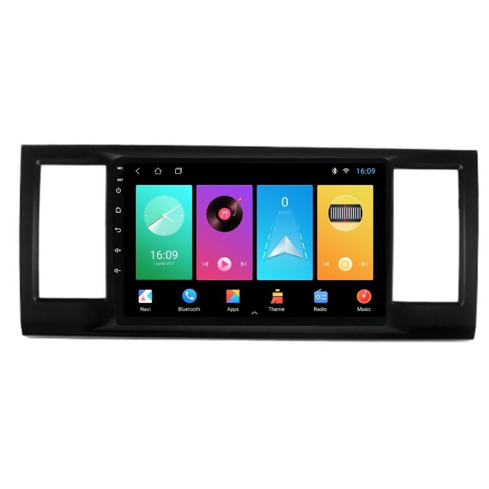 Navigatie dedicata cu Android VW Transporter / Caravelle / Multivan T6 2015 - 2020, 2GB RAM, Radio GPS Dual Zone, Display HD IPS 9