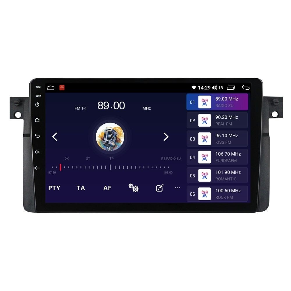 Navigatie dedicata cu Android BMW Seria 3 (E46) 1997 - 2005, 2GB RAM, Radio GPS Dual Zone, Display HD QLED 9