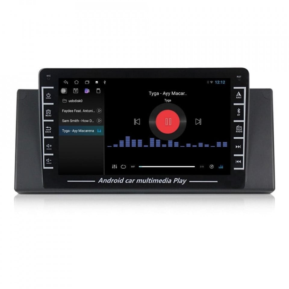 Navigatie dedicata cu Android BMW Seria 5 (E39) 1995 - 2003, 1GB RAM, Radio GPS Dual Zone, Display HD IPS 8