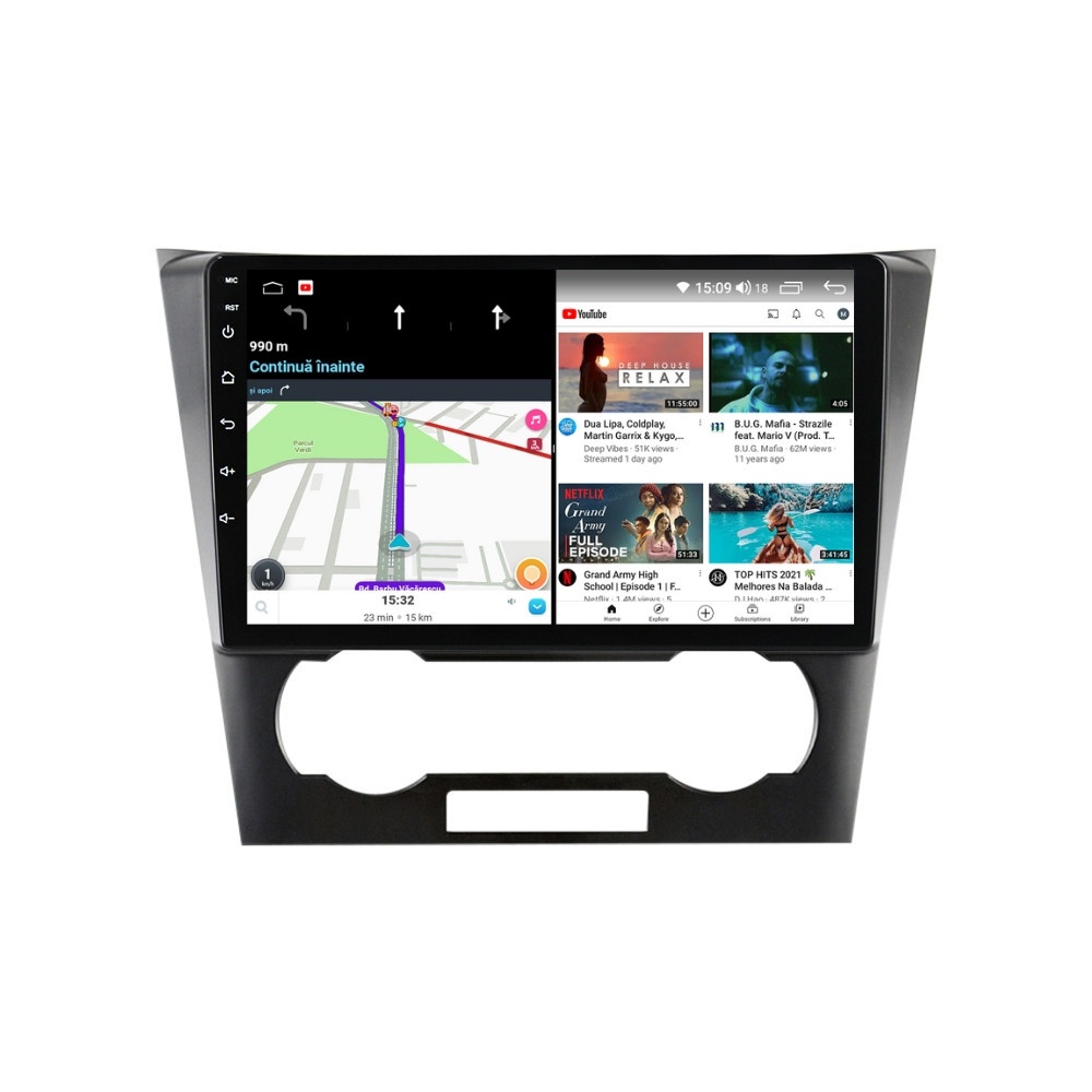 Navigatie dedicata cu Android Chevrolet Epica 2004 - 2012, 4GB RAM, Radio GPS Dual Zone, Display HD IPS 9" Touchscreen, Internet Wi-Fi, Bluetooth, MirrorLink, USB - Imagine 7