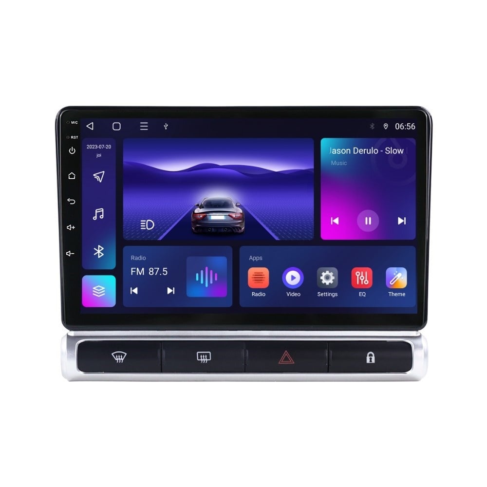 Navigatie dedicata cu Android Citroen C3 Aircross I 2017 - 2023, 2GB RAM, Radio GPS Dual Zone, Display HD QLED 9