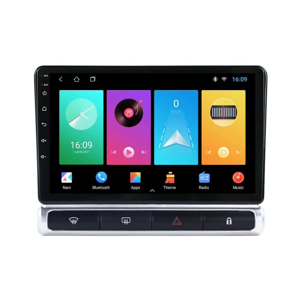 Navigatie dedicata cu Android Citroen C3 III 2016 - 2024, 2GB RAM, Radio GPS Dual Zone, Display HD IPS 9